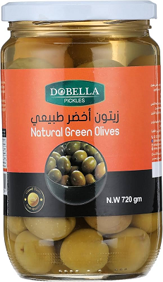 دوبيلا مخلل زيتون اخضر طبيعي 720 جم