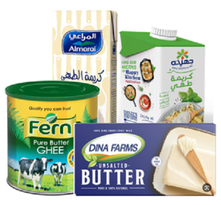 زبده وسمن وكريمه