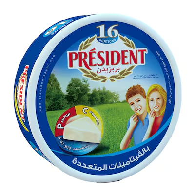 بريزيدون جبنه مثلثات 16 قطعه