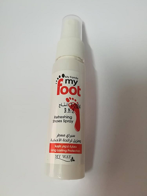 ماي فوت سبيراي معطر رائحه الاحذيه