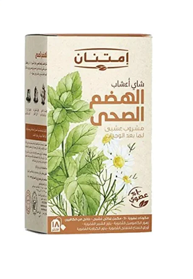 امتنان شاي الهضم الصحي 18 فتله