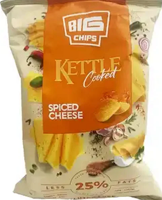 بيج شيبس كيتل جبنه حار 15ج