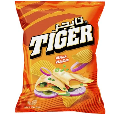 تايجر شيبس جبنه متبله 10ج
