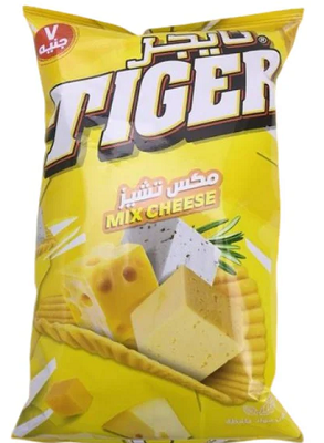 تايجر شيبس مكس تشيز 10ج
