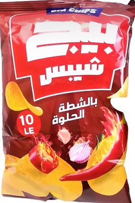 بيج شيبس شطه حلوه 5ج