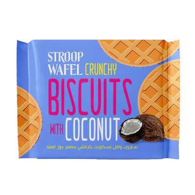 ستروب وافل بسكويت جوز هند30جم