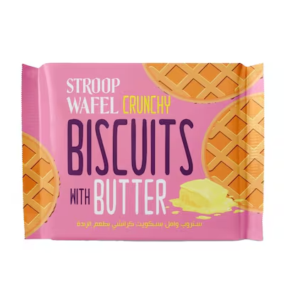 ستروب وافل بسكويت زبده 30جم