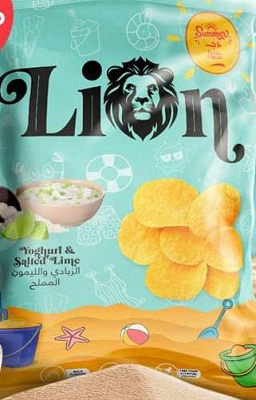 ليون شيبس بالزبادي والليمون والملح 5ج