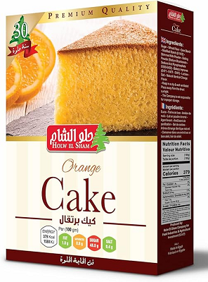 حلو الشام  كيك برتقال 400 جم