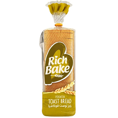 ريتش بيك توست فوكاشيا  500 جم