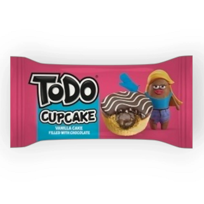 تودو بومب كيك فانيليا قطعه واحده