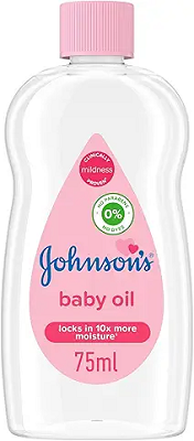 جونسون زيت اطفال 75صبار مل