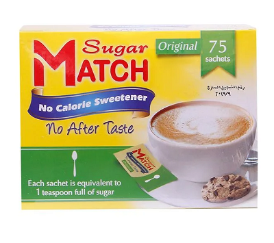 شوجر ماتش  1 ملعقه - 75 كيس