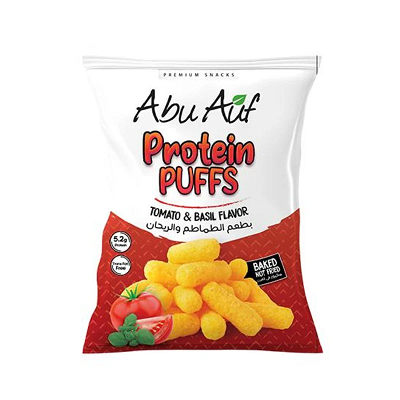 ابو عوف سناكس طماطم والريحان 60 جم