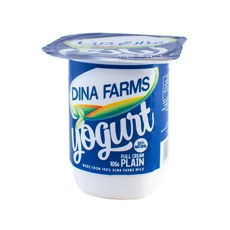 مزارع دينا زبادي طبيعي 105جم