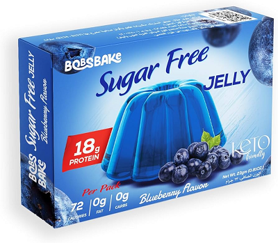 شوجر فري جيلي توت بدون سكر 23جم