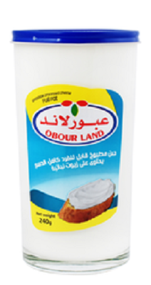عبور لاند جبن مطبوخ قشطه 240جم