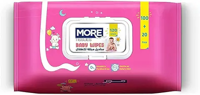 مور مناديل مبلله 120 منديل